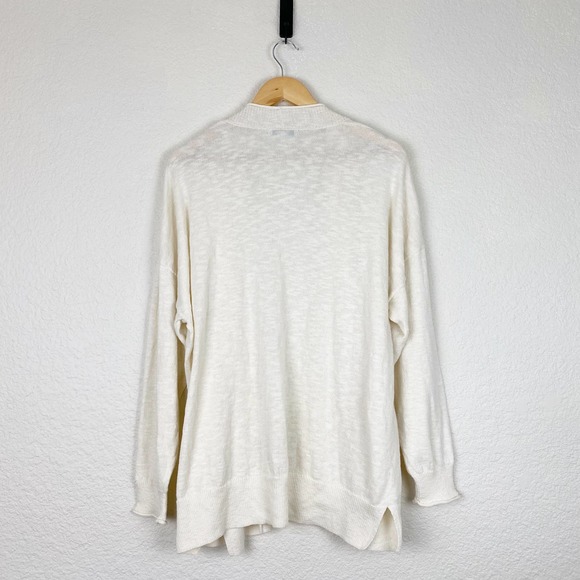 Madewell Bradley Cardigan Sweater in Antique Cream Size XXL - Picture 6 of 6